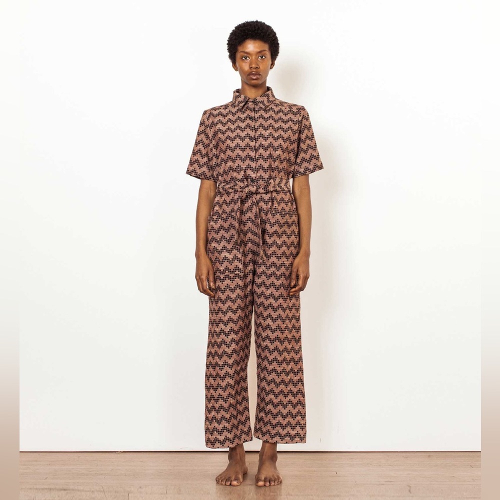 Ace and Jig Ernie Jumpsuit in Herringbone